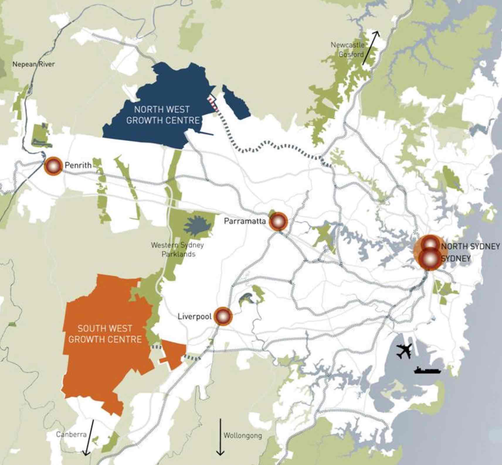 Sydney North West Growth Areas 259 Estates September 2024 OpenLot   Sydney Growth Centres 0 